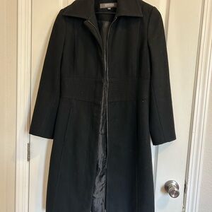 Kenneth Cole Reaction Black Wool Coat - Women's Size 8